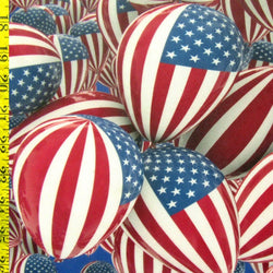 America Flag Print on Poly Spandex Mesh Fabric | (4 Way Stretch/Per Yard)