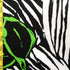 Leaf Print on Polyester ITY Fabric | (2 Way Stretch/Per Yard)