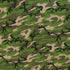 Green Camouflage Printed on Poly Spandex Fabric | (4 Way Stretch/Per Yard)