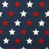 USA Theme Star Print on Poly Spandex Fabric | (4 Way Stretch/Per Yard)