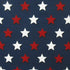 USA Theme Star Print on Poly Spandex Fabric | (4 Way Stretch/Per Yard)