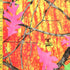 Pink and Orange Mossy Oak Print on Poly Spandex Fabric | (4 Way Stretch/Per Yard)