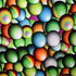 World of Balls Print on Poly Spandex Fabric | (4 Way Stretch/Per Yard)