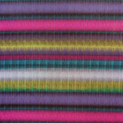 Colorful Striped Print on Poly Spandex Fabric | (4 Way Stretch/Per Yard)