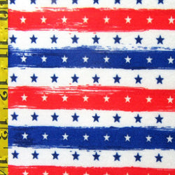 America Liberty Flag Print on Poly Spandex Fabric | (4 Way Stretch/Per Yard)