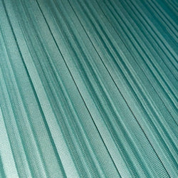 Solid Color Pleated Poly Mesh Fabric (Mint Green) | (2 Way Stretch/Per Yard)