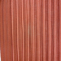 Solid Color Pleated Poly Mesh Fabric (Copper-Peach) | (2 Way Stretch/Per Yard)