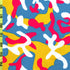 Color Camouflage Printed on Poly Spandex Fabric | (4 Way Stretch/Per Yard)