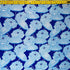 Umbrella Print on Poly Spandex Fabric (Blue/White) | (4 Way Stretch/Per Yard)