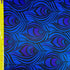 Peacock Print on Nylon Spandex Fabric (Turquoise) | (4 Way Stretch/Per Yard)