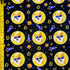 Dogecoin Print on Poly Spandex Fabric | (4 Way Stretch/Per Yard)