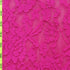 Lace Print on Scuba Fabric (Fuchsia) | (2 Way Stretch/Per Yard)