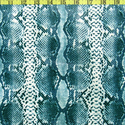 Snakeskin Pleather Fabric (Multicolor) | (2 Way Stretch/Per Yard)