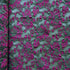 Floral Print Lace Fabric (Steel/Fuchsia) | (2 Way Stretch/By The Yard)