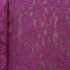 Lace Print on Scuba Fabric (Plum) | (2 Way Stretch/Per Yard)