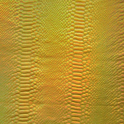 Holographic Ombre Snake Skin Print on Nylon Spandex Fabric (Gold/Yellow) | (4 Way Stretch/Per Yard)