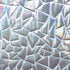Stone Shards Printed on Black Nylon Spandex Fabric (Silver/Black) | (4 Way Stretch/Per Yard)