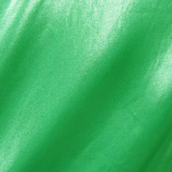 Metallic Silver Dots on Mint Green Slinky Fabric | (2 Way Stretch/Per Yard)
