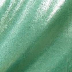 Metallic Silver Dots on Slinky Fabric | (2 Way Stretch/Per Yard)