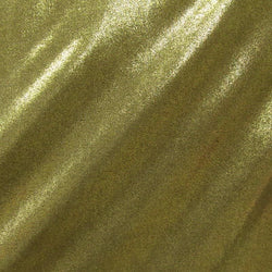 Metallic Gold Dots on Black Slinky Fabric | (2 Way Stretch/Per Yard)