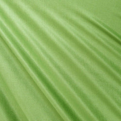 Lightweight Wet Shiny Look Printed on Spandex Fabric (Celery Green) | (2 Way Stretch/Per Yard)