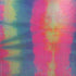 Holographic Mirror Dots on Tie Dyed Nylon Spandex Fabric (Fuchsia/Yellow/Royal/Green) | (4 Way Stretch/Per Yard)