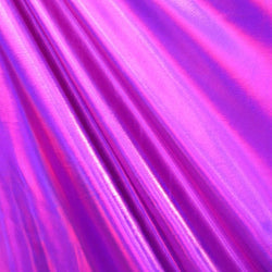 Mirror Dots on Metallic Nylon Spandex Fabric (Purple) | (4 Way Stretch/Per Yard)