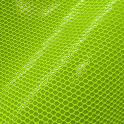 Vinyl Fabric with Clear Coating (Lemon Yellow) | (Non Stretch/Per Yard)
