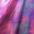 Holographic Mirror Dots on Tie Dyed Nylon Spandex Fabric (Fuchsia/Sky Blue) | (4 Way Stretch/Per Yard)
