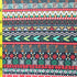 Classic Aztec on Poly Spandex Fabric | (4 Way Stretch/Per Yard)
