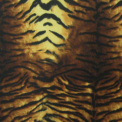 Blurred Exotic Tiger Print on Poly Spandex Fabric | (4 Way Stretch/Per Yard)