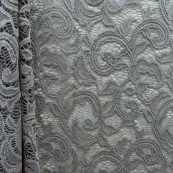 Antique Paisley Pattern Stretch Lace (2 Way Stretch Lace/By The Yard) | Multiple Colors