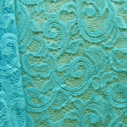 Antique Paisley Pattern Stretch Lace (2 Way Stretch Lace/By The Yard) | Multiple Colors