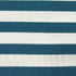 Horizontal Stripes on Cotton Spandex Fabric (White/Mallard) | (4 Way Stretch/Per Yard)