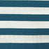Horizontal Stripes on Cotton Spandex Fabric (White/Mallard) | (4 Way Stretch/Per Yard)