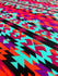 Aztec Tribal Pattern on Nylon Spandex Fabric | (4 Way Stretch/Per Yard)