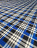 Plaid Cross Print on Poly Spandex Fabric | (4 Way Stretch/Per Yard)