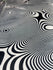 Psychedelic Void Abstract Print on Poly Spandex Fabric | (4 Way Stretch/Per Yard)