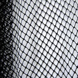 Big Hole Fishnet Fabric on Nylon Spandex (Black) | (4 Way Stretch/Per Yard)