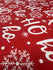 Merry Xmas Ho Ho Ho Print on Poly Spandex Fabric | (4 Way Stretch/Per Yard)