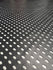 Solid Color Perforated Pleather Fabric w/ PU Coating (Black) | (2 Way Stretch/Per Yard)