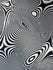 Psychedelic Void Abstract Print on Poly Spandex Fabric | (4 Way Stretch/Per Yard)