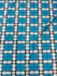 Designer Plaid Print on Nylon Spandex Fabric (Turquoise) | (4 Way Stretch/Per Yard)