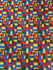 Lego Brick Print on Poly Spandex Fabric | (4 Way Stretch/Per Yard)