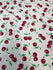 Cherry Print on Nylon Spandex Fabric | (4 Way Stretch/Per Yard)