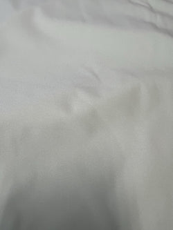 Shiny Finish Milliskin Nylon Spandex Fabric (Off White) | (4 Way Stretch/Per Yard)