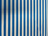 Horizontal Stripes on Nylon Spandex Fabric (White/Corona Blue) | (4 Way Stretch/Per Yard)