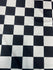 2x2" Checkerboard Print on Nylon Spandex Fabric (White/Black) | (4 Way Stretch/Per Yard)