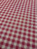 Gingham Print on Poly Mesh Fabric (Pink/White) | (2 Way Stretch/Per Yard)