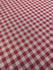 Gingham Print on Poly Mesh Fabric (Pink/White) | (2 Way Stretch/Per Yard)